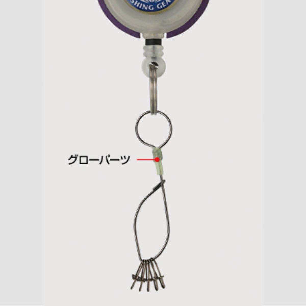 Golden Mean GM PIN ON REEL 75mm : 17.3g #PURPLE - Britannic Trade