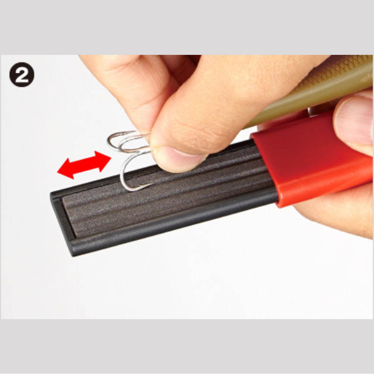 Golden Mean GM HOOK SHARPENER 85m : 21g #RED - Britannic Trade