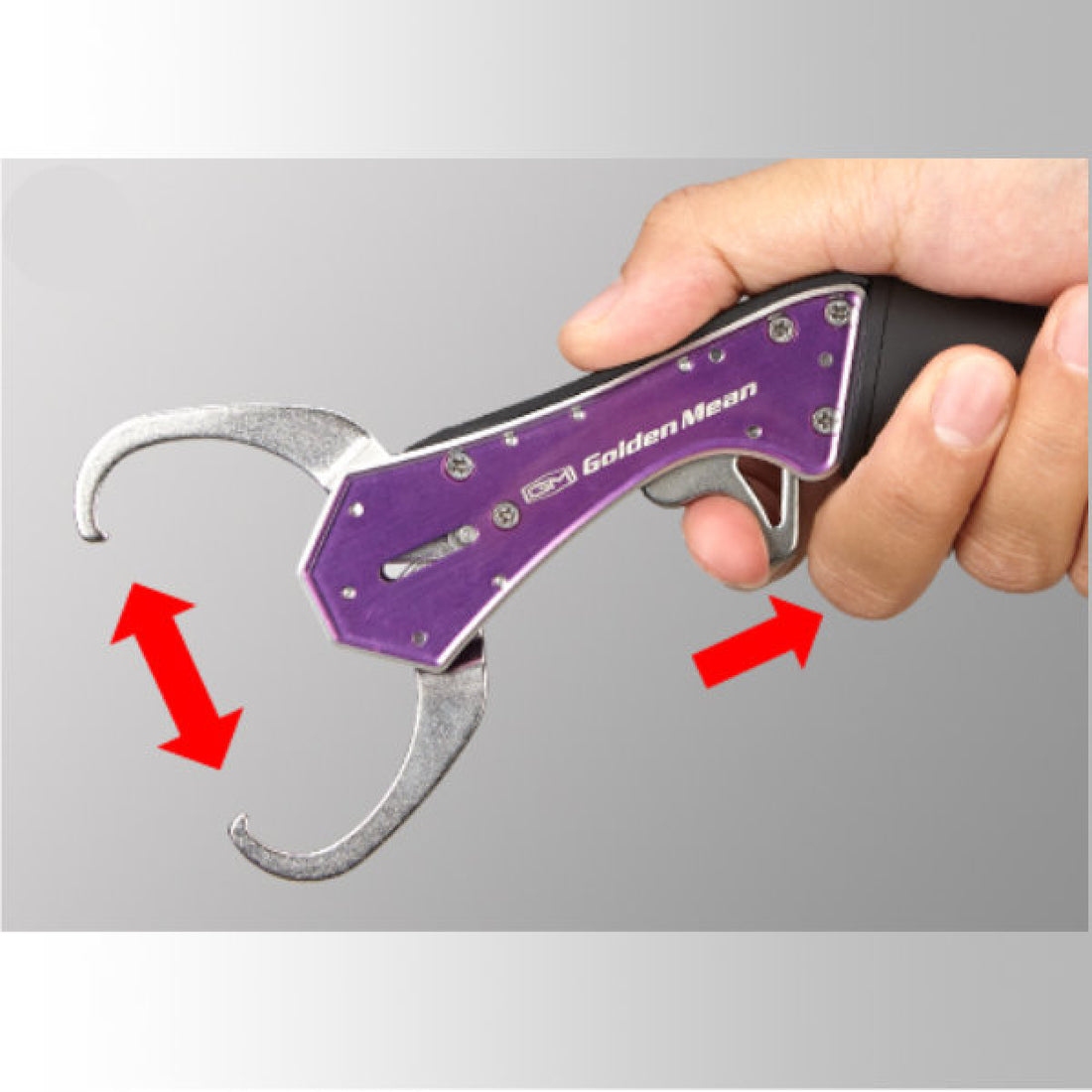 Golden Mean GM GRIP 185mm : 110g #PURPLE fishing accessory — photo 3