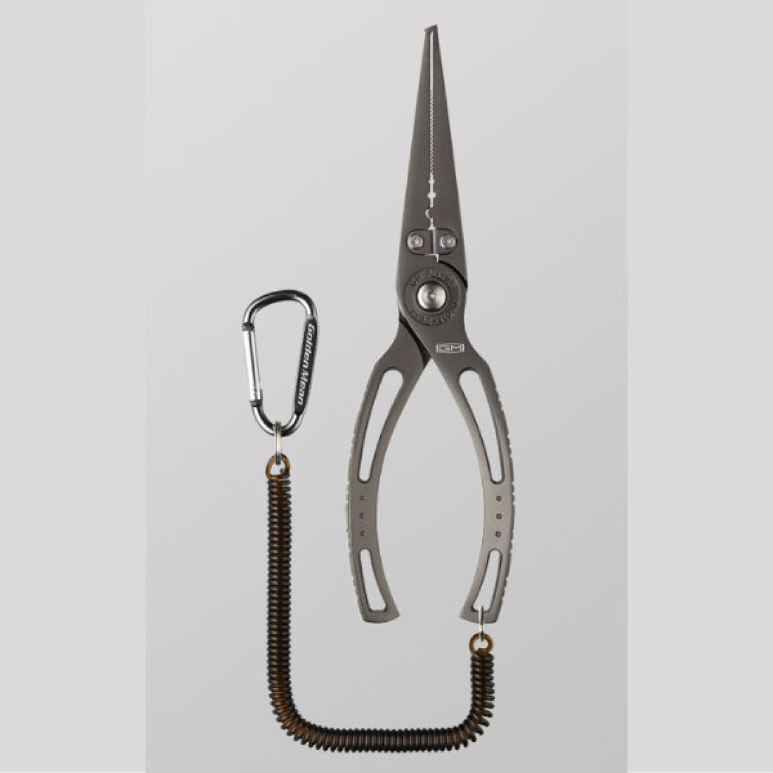 Golden Mean GM PLIERS TYPE3 LONG NOSE 196m : 195g #GUN METAL fishing accessory