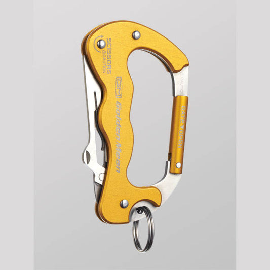 Golden Mean GM KARABINER SCISSORS H90 x W52mm : 63g #GOLD - Britannic Trade