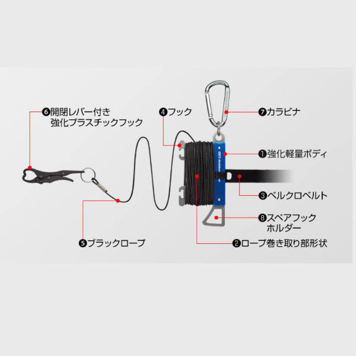 Golden Mean GM STRINGER SS H100 x W47mm : 53g #RED - Britannic Trade