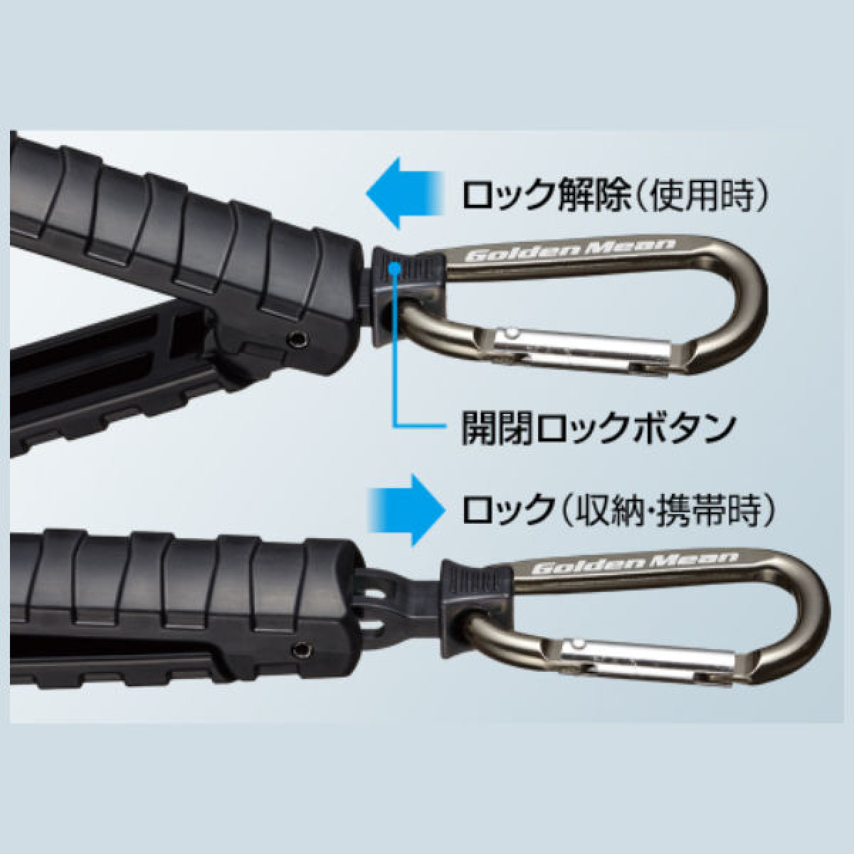 Golden Mean GM CAPTURE GRIP 250mm : 118.5g #NAVY