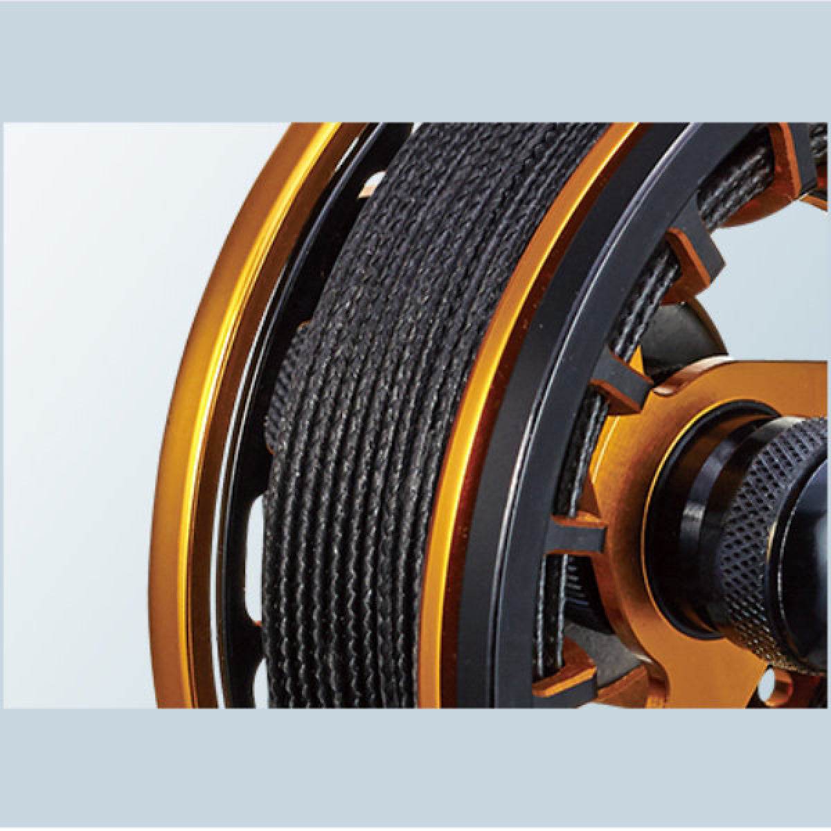 Golden Mean GM REEL STRINGER 2 H95 x W85 x D75mm : 199g #BLUE/BLACK - Britannic Trade