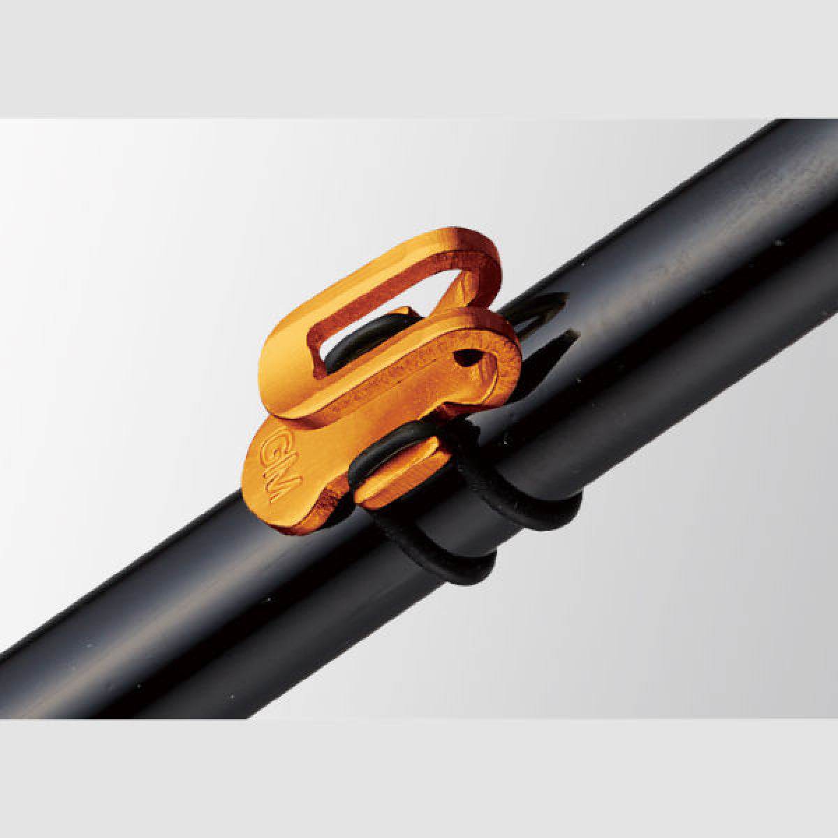 Golden Mean GM ALUMINUM HOOK KEEPER 20mm : 0.6g #GOLD(24K) - Britannic Trade