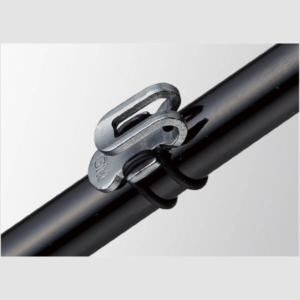 Golden Mean GM ALUMINUM HOOK KEEPER 20mm : 0.6g #GUN METAL - Britannic Trade