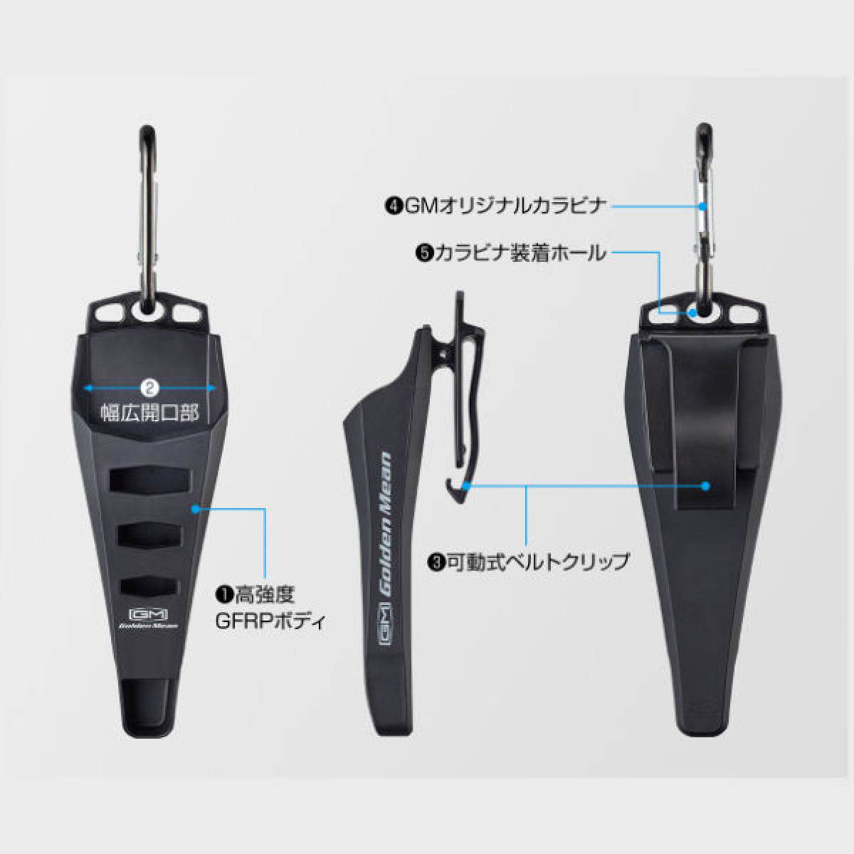 Golden Mean GM CAPTURE GRIP HOLDER H160 x W57 x D51mm : 80g #GREY - Britannic Trade