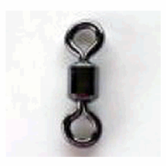 NT SWIVEL NT POWER SWIVEL (Value Pack) #2/0 (50 pcs/pack) BLACK fishing terminal tackle — photo 2