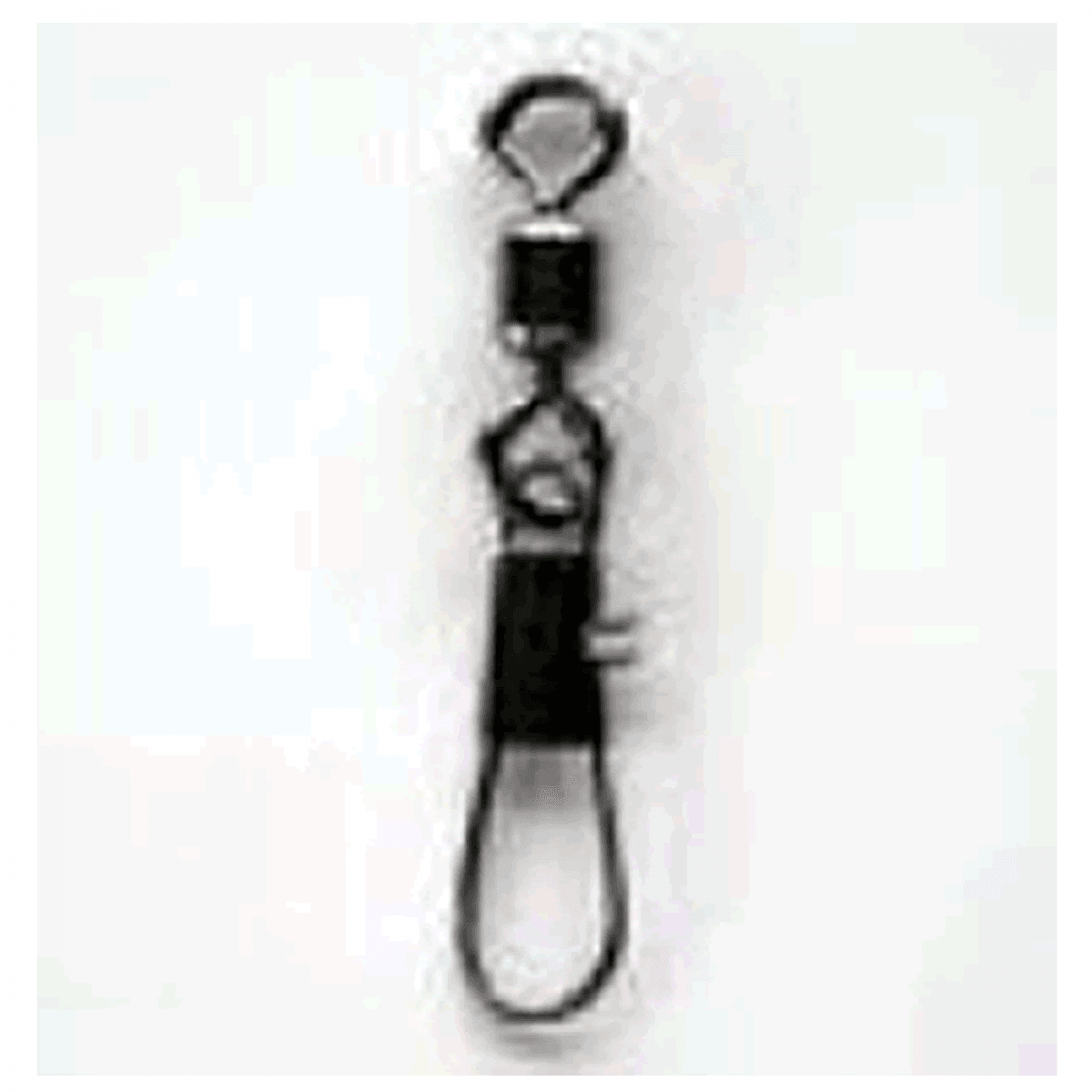 NT SWIVEL NT POWER SWIVEL WITH INTERLOCK SNAP (Value Pack) #6 (50 pcs/pack) BLACK