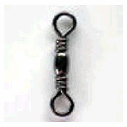 NT SWIVEL BRASS BARREL SWIVEL (Value Pack) #2 (50 pcs/pack) BLACK fishing terminal tackle — photo 2