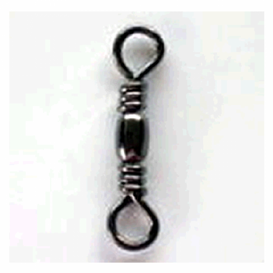 NT SWIVEL BRASS BARREL SWIVEL #11 (17 pcs/pack) BLACK fishing terminal tackle — photo 2