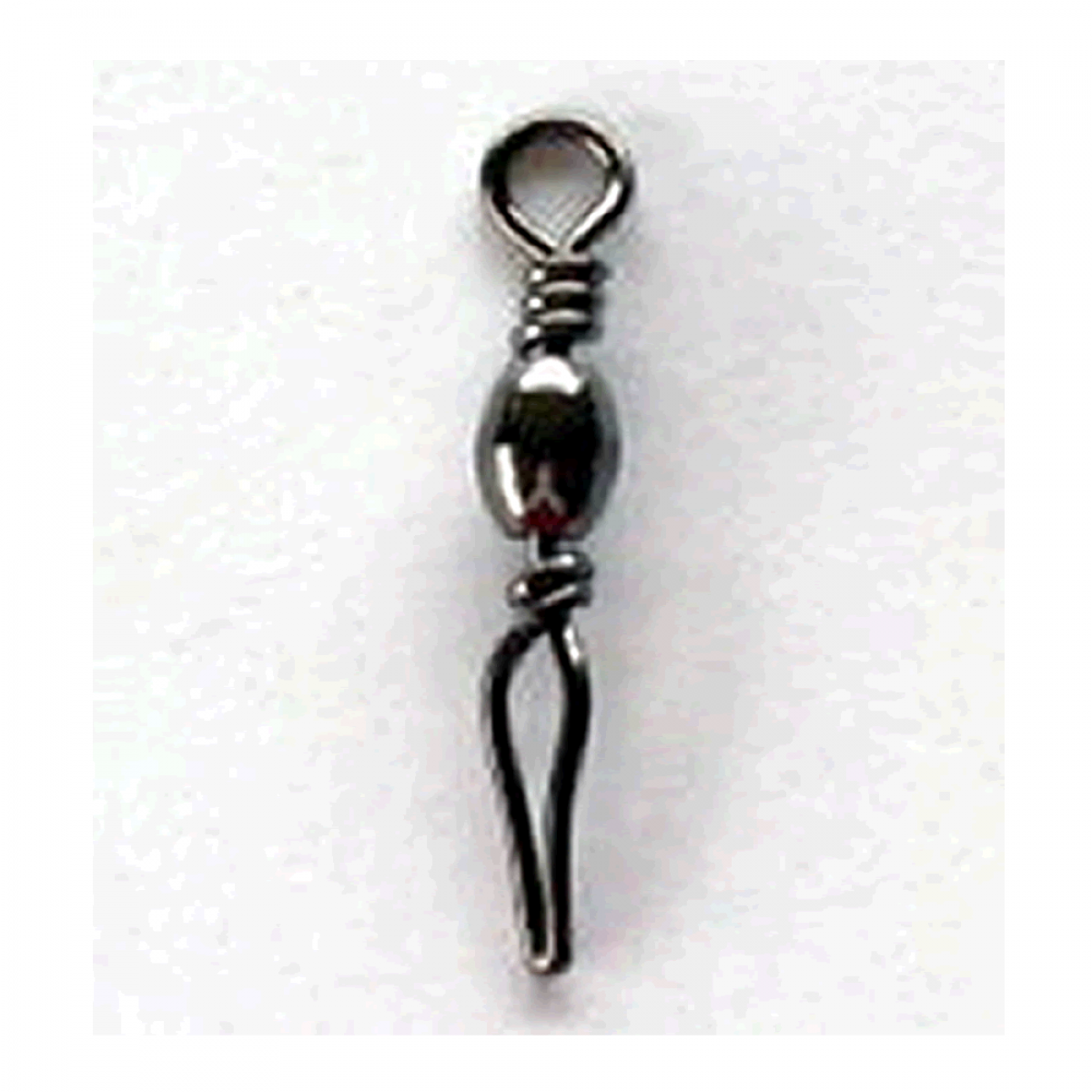 NT SWIVEL BRASS BARREL HARISU SWIVEL #8 (6 pcs/pack) BLACK
