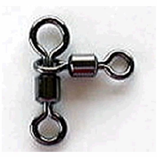 NT SWIVEL BP NT POWER COMBINATION SWIVEL #6 x #7 (5 pcs/pack) BLACK fishing terminal tackle — photo 2
