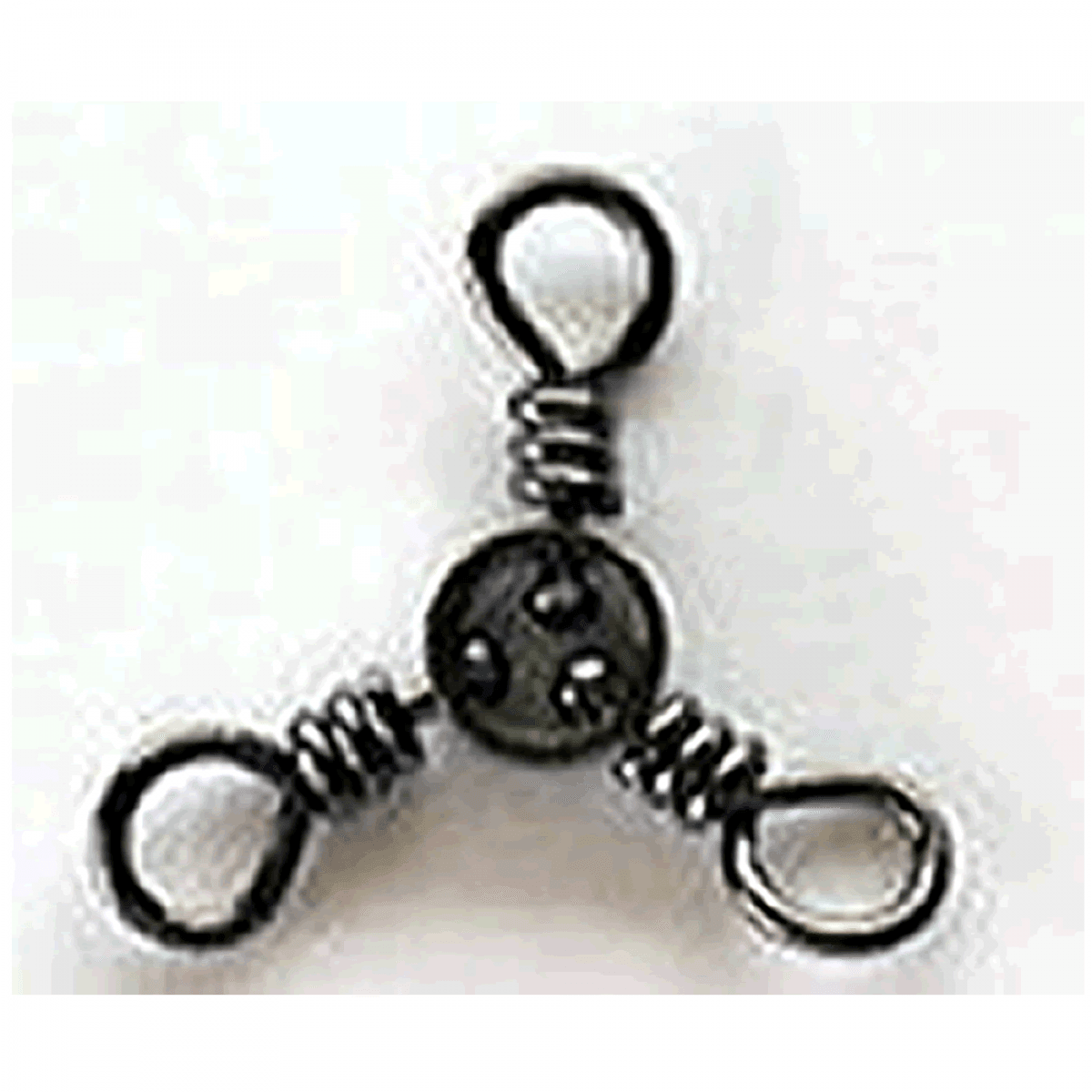 NT SWIVEL BRASS THREE WAY SWIVEL #4 (8 pcs/pack) BLACK - Britannic Trade