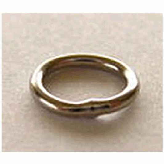 NT SWIVEL WELDED SOLID RING #4 (12 pcs/pack) STAINLESS fishing terminal tackle — photo 2