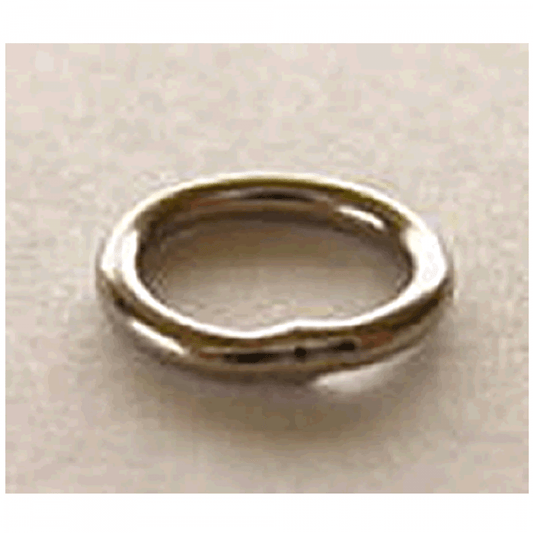 NT SWIVEL WELDED SOLID RING #6 (8 pcs/pack) STAINLESS fishing terminal tackle — photo 2