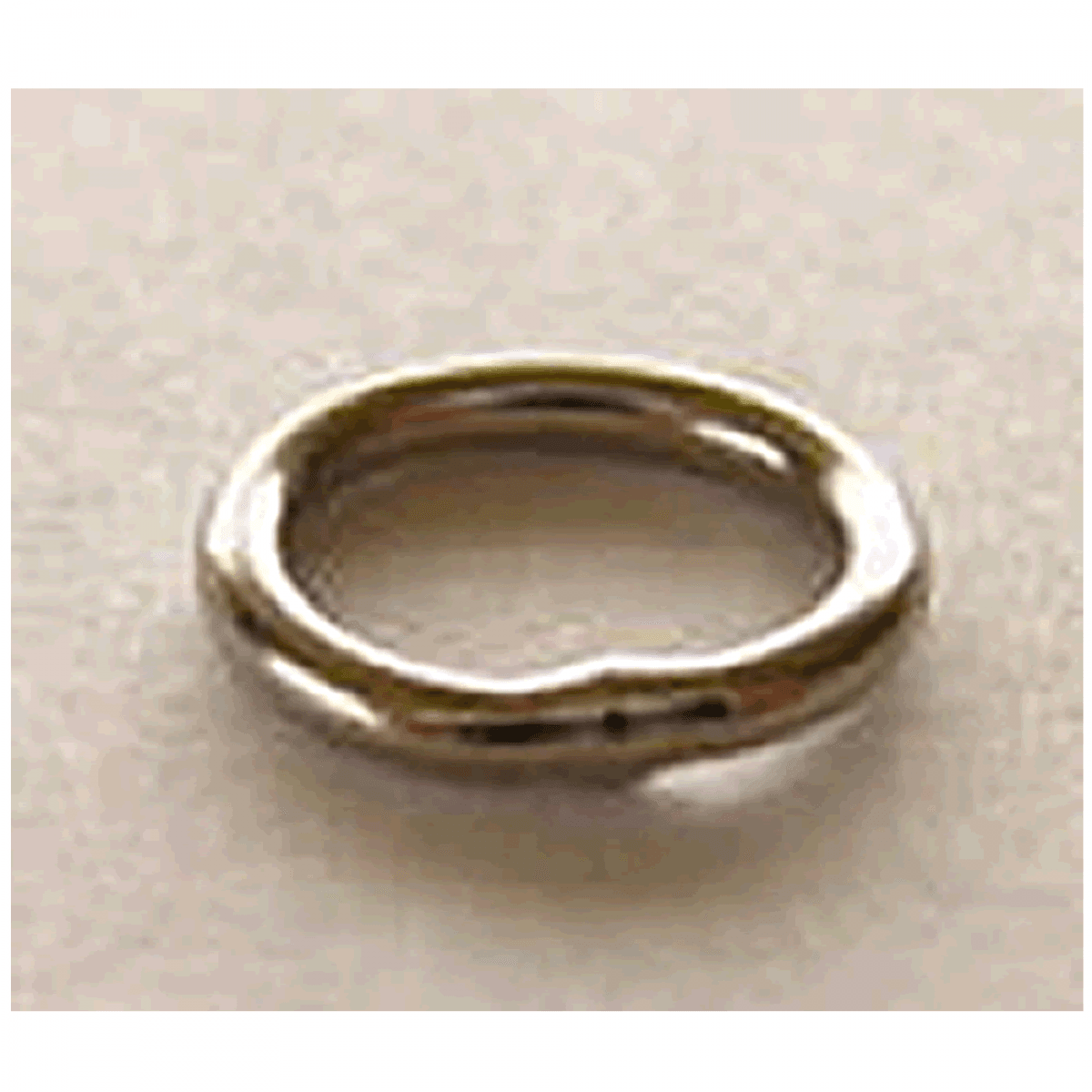 NT SWIVEL WELDED SOLID RING #7 (6 pcs/pack) STAINLESS - Britannic Trade