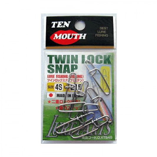 NT SWIVEL TWIN LOCK SNAP #3 (8 pcs/pack) STAINLESS - Britannic Trade