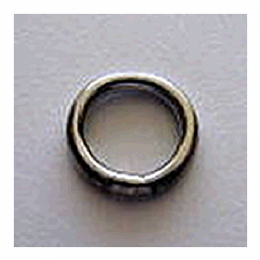 NT SWIVEL WELDED SOLID RING EX #3 (12 pcs/pack) STAINLESS fishing terminal tackle — photo 2