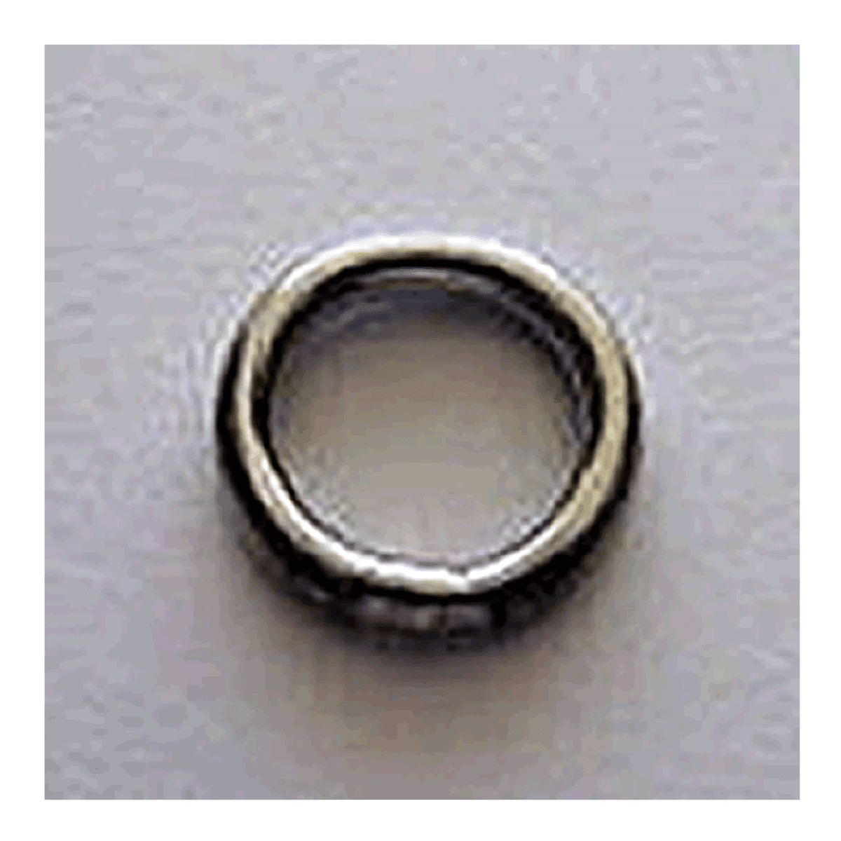 NT SWIVEL WELDED SOLID RING EX #6 (10 pcs/pack) STAINLESS - Britannic Trade