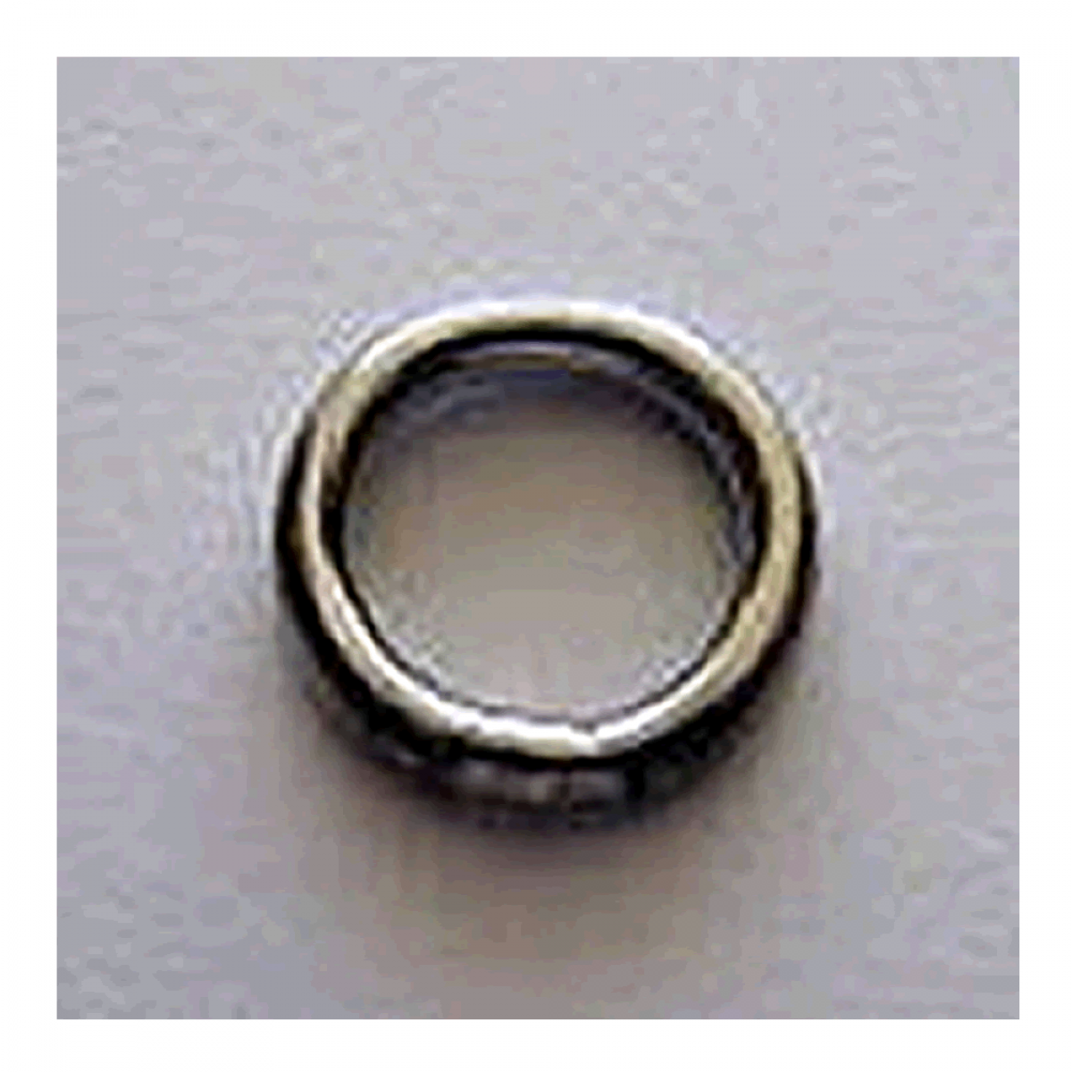 NT SWIVEL WELDED SOLID RING EX #6 (10 pcs/pack) STAINLESS