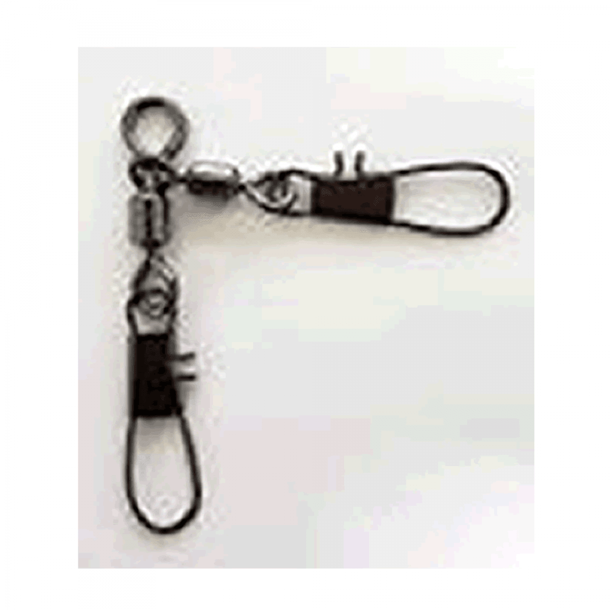 NT SWIVEL OCTOPUS SWIVEL L (2 pcs/pack) BLACK - Britannic Trade
