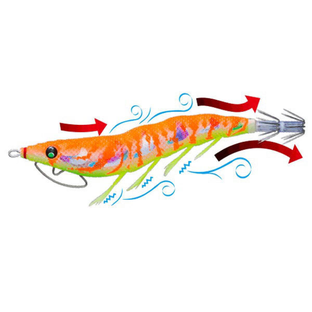 DUEL EZ-Q CAST KUWASE RATTLE #2.5 10g A1771 #11 CLEAR REAL SHRIMP - Britannic Trade