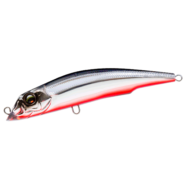 DUEL AILE MAGNET TG DARTER 105F 105mm : 18g FLOATING BLOODY SEGURO PLATED HBSE