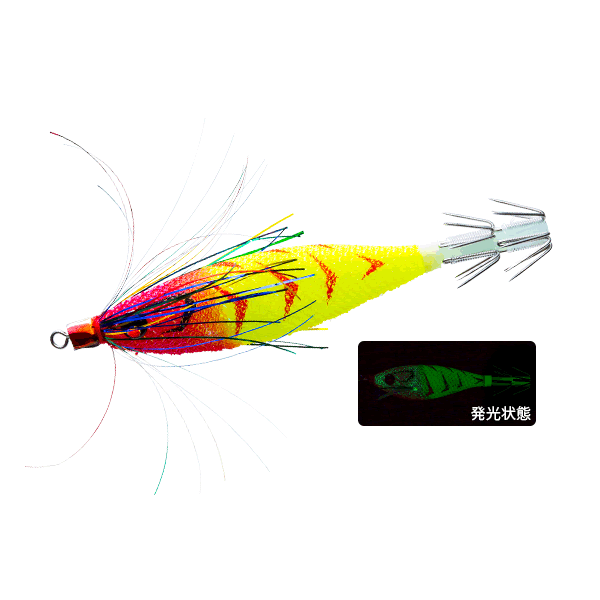 DUEL SQUID JIG "Picca" Y2 80mm 5g LRY