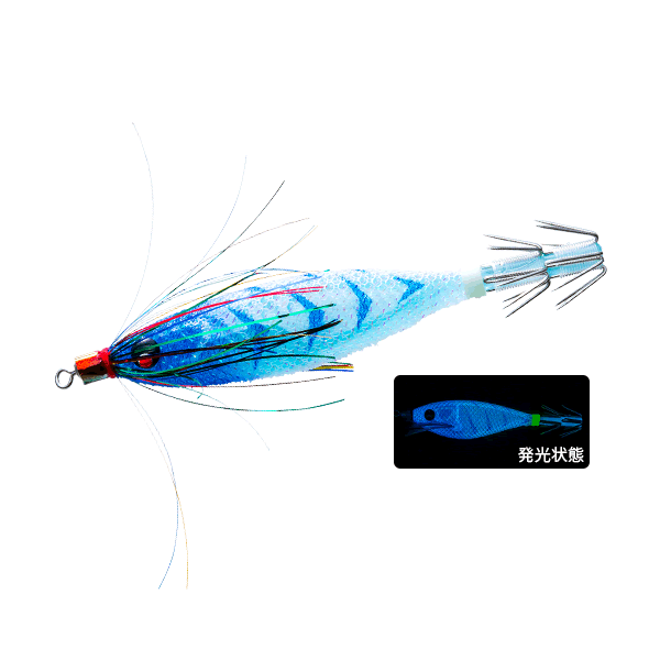 DUEL SQUID JIG "Picca" Y2 80mm 5g BLBH