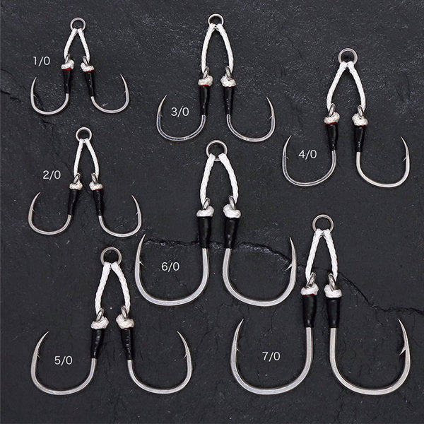 Shout! DOUBLE KUDAKO #2/0 (2 pcs/pack) 329DK fishing terminal tackle