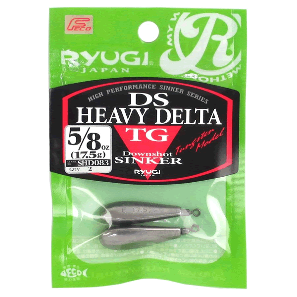 RYUGI DS HEAVY DELTA TG 5/8oz (17.5g) (2 pcs/pack) fishing terminal tackle