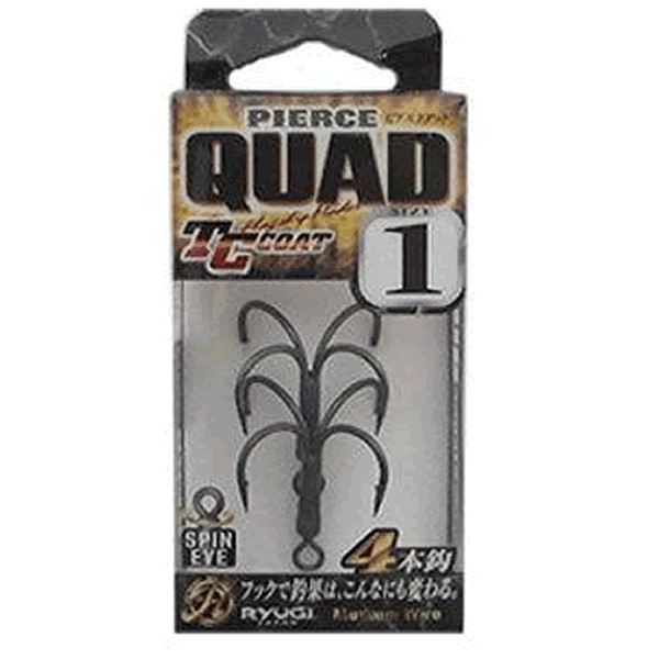 RYUGI PIERCE QUAD #1 (2 pcs/pack) fishing terminal tackle