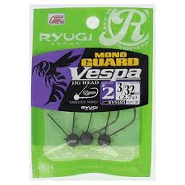 RYUGI MONO GUARD VESPA #2 3/32oz(2.7g) (3 pcs/pack) fishing terminal tackle