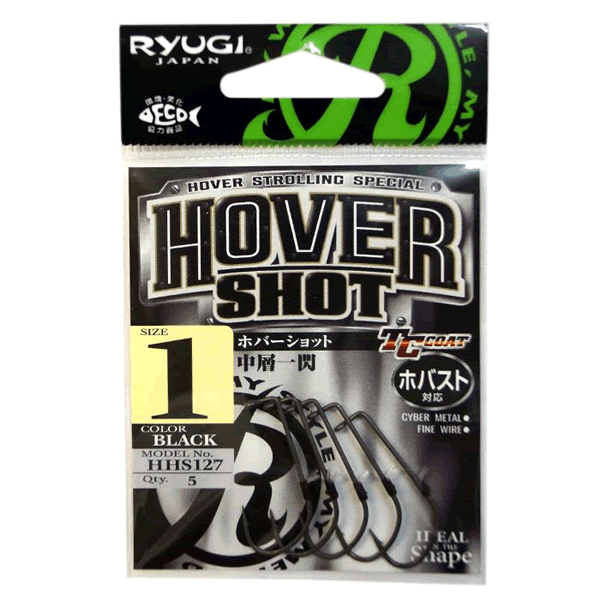 RYUGI HOVER SHOT #1 (5 pcs/pack) fishing terminal tackle