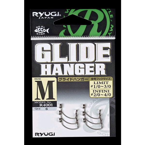 RYUGI GLIDE HANGER M (6 pcs/pack) fishing terminal tackle