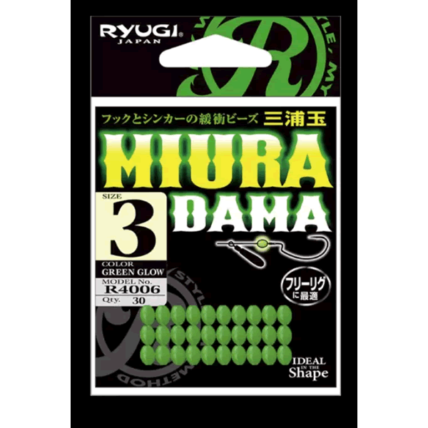RYUGI MIURA DAMA #3 (30 pcs/pack) fishing terminal tackle