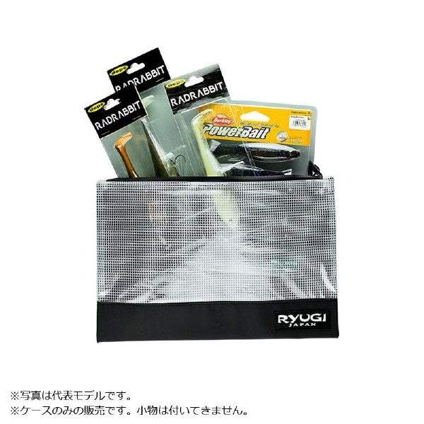 RYUGI WORM STOCKER M : W25cmxD18cm BLACK