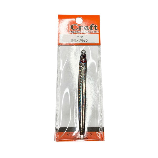 Oka Craft OKA JIG LT 30 30g AKA LAME BLACK saltwater fishing lure — photo 2