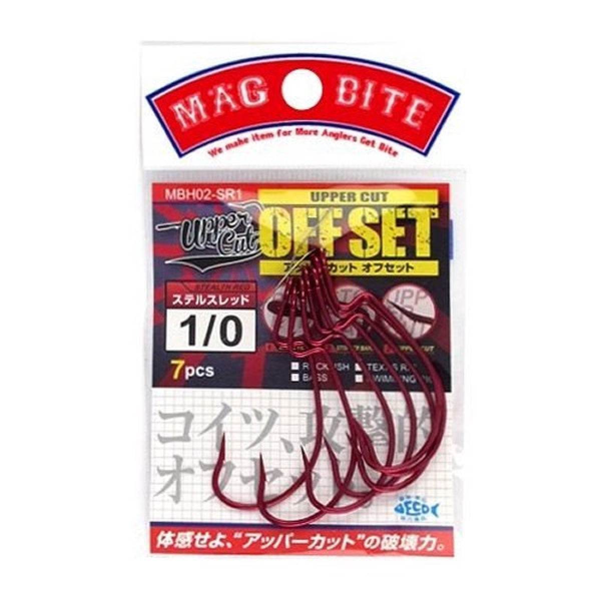MAGBITE UPPER CUT OFFSET Jan-00 (7pcs / Pack) STEALTH RED - Britannic Trade