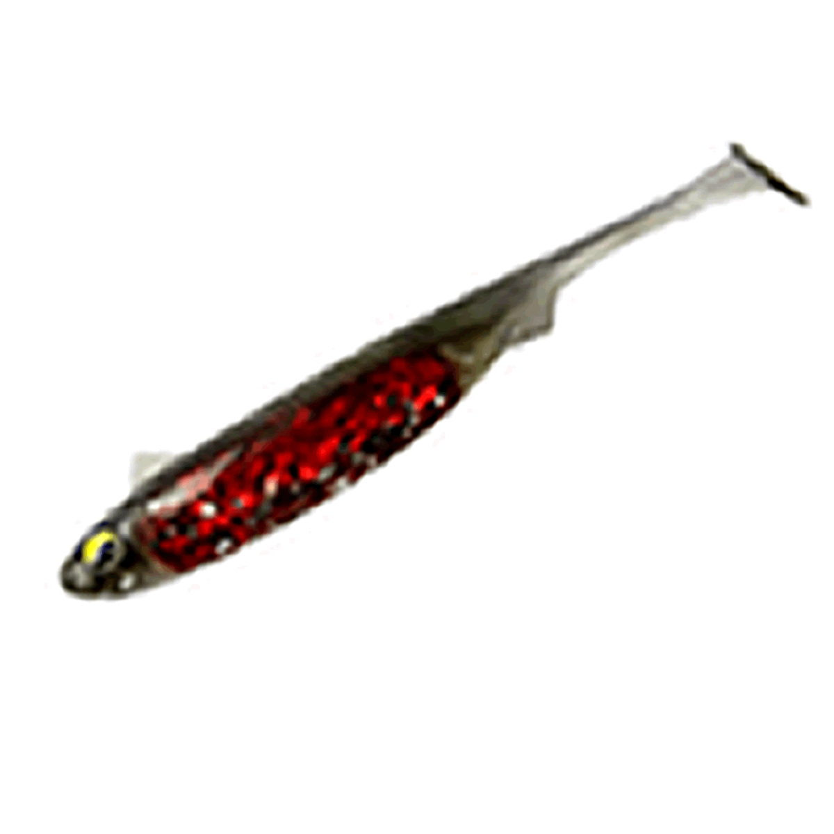 MAGBITE SNATCH BITE SHAD 4" (5 pcs/pack) 01 AKAHARA BAIT