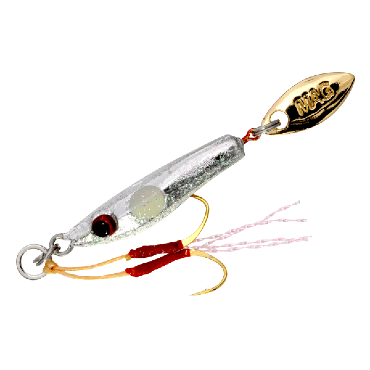 MAGBITE CHIRIMEN JIG 2g 05 SILVER SPOT GLOW