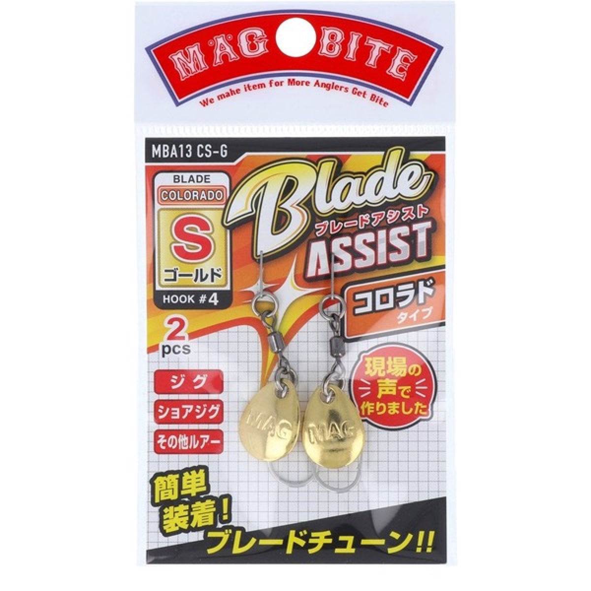 MAGBITE BLADE ASSIST COLORADO S (2pcs / Pack) GOLD - Britannic Trade