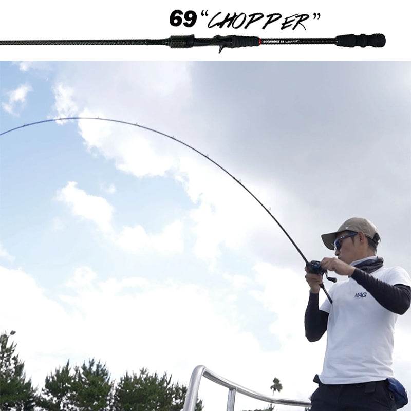 MAGBITE GOOD RIDGE 69XH CHOPPER (2 pieces, spinning) - Britannic Trade