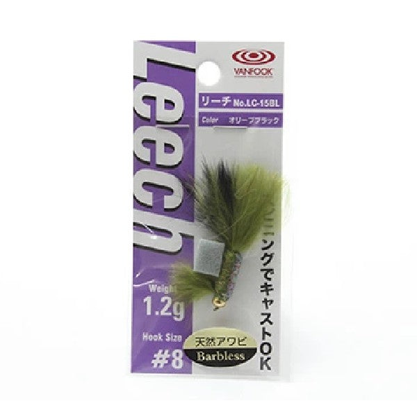 VANFOOK LEECH 1.2g LC-15BL OLIVE BLACK