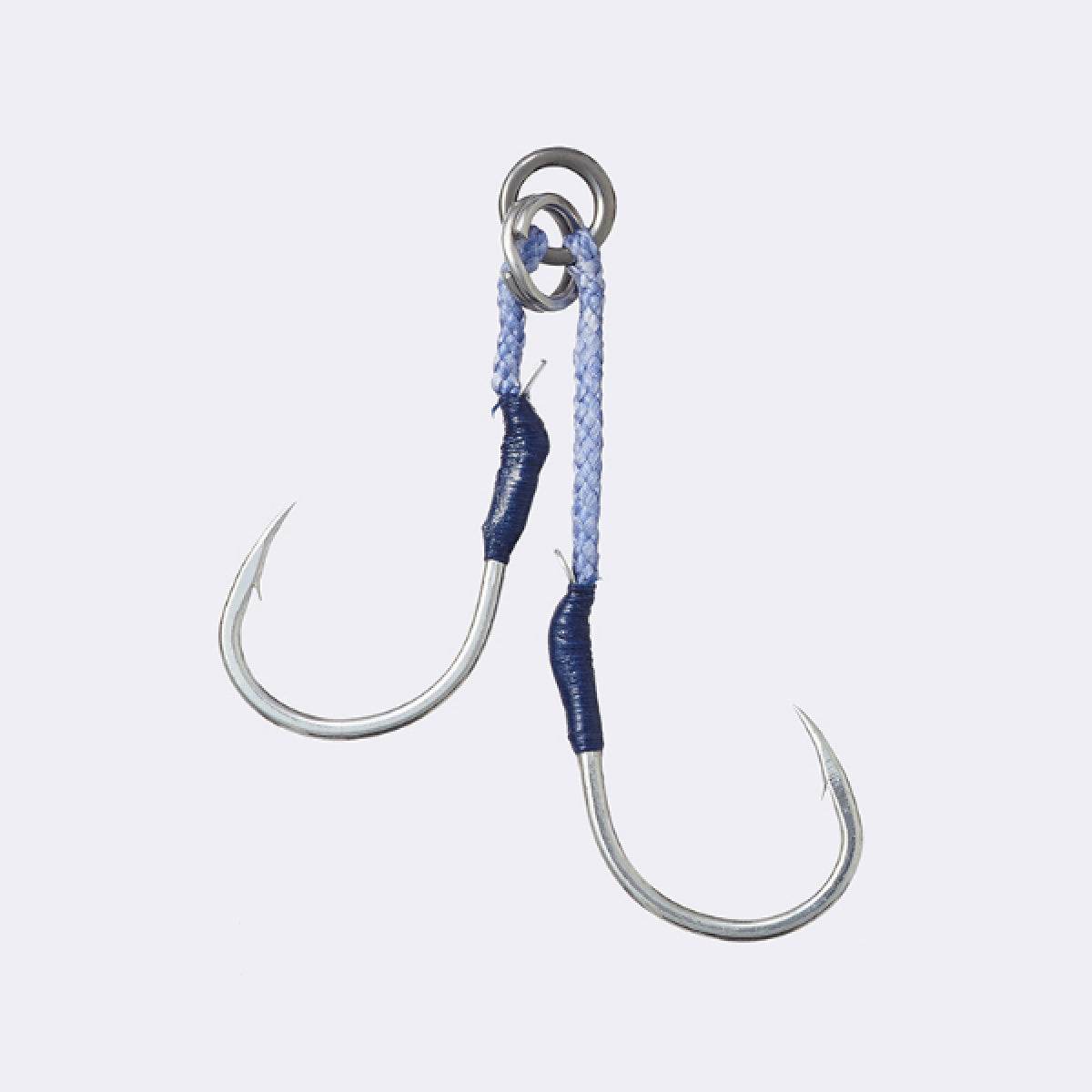 VANFOOK JS-39 JIGEN SUPER LIGHT TWIN #3 (3 pcs/pack) SILVER - Britannic Trade