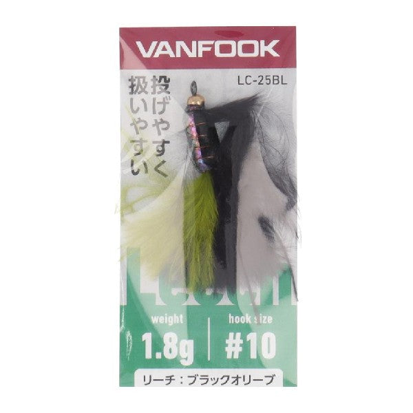 VANFOOK LEECH 1.8g LC-25BL BLACK OLIVE