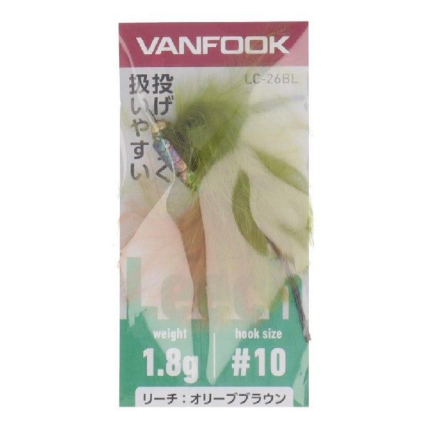 VANFOOK LEECH 1.8g LC-26BL OLIVE BROWN