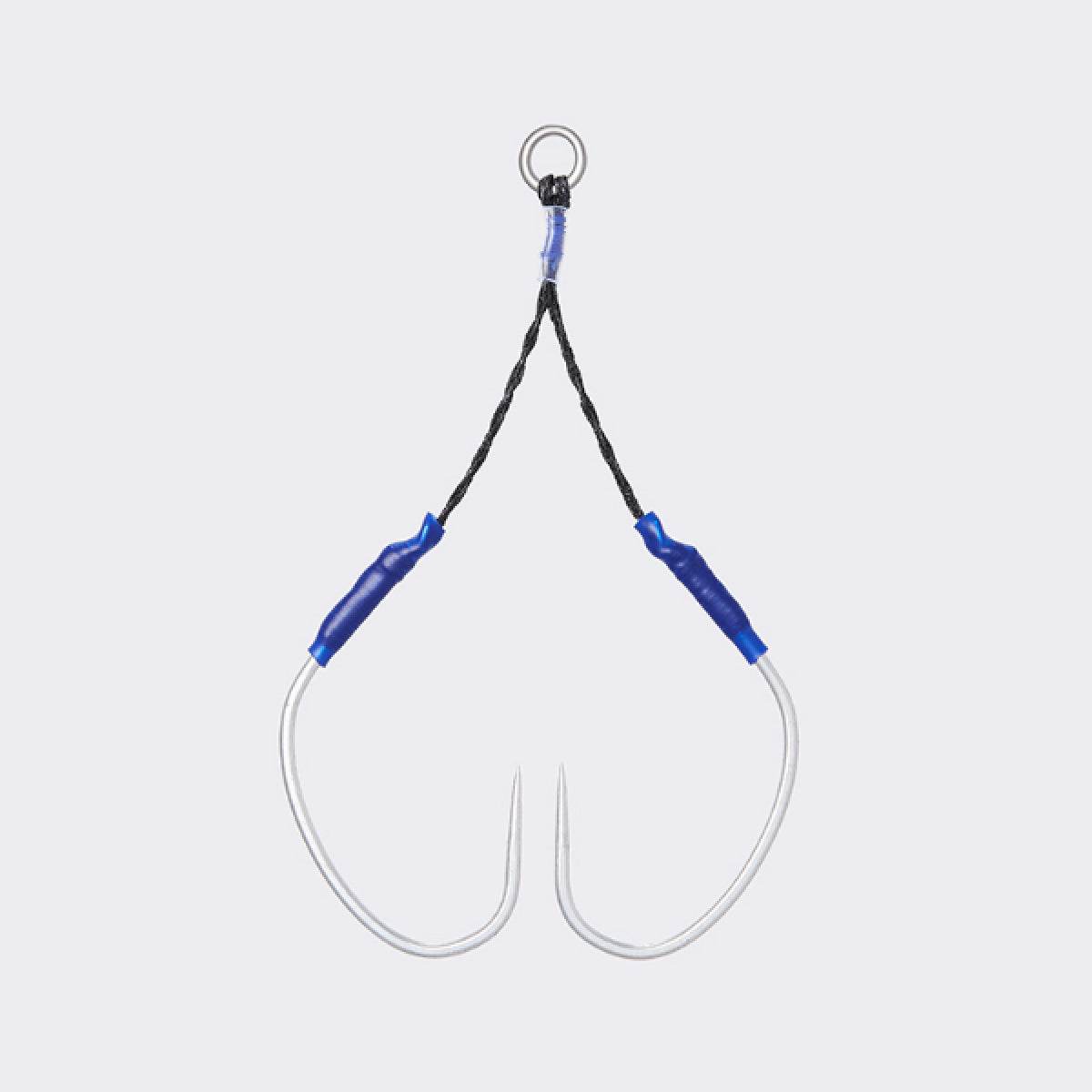 VANFOOK TWL-22 SABEL SNIPER ASSIST LONG #1/0 (2 pcs/pack) SILVER - Britannic Trade