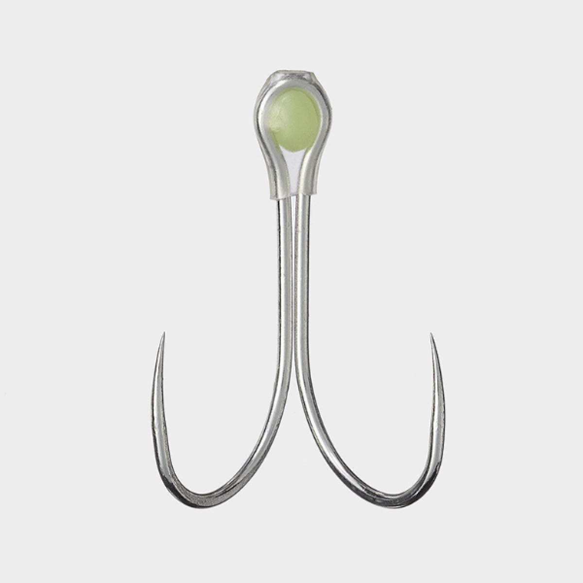 VANFOOK WS-11BL DOUBLE HOOK WIND SPECIAL #2 (4 pcs/pack) SILVER